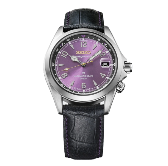Orologio Seiko Uomo Prospex Alpinist Edo Murasaki HBC006J1 in Acciaio HBC006J1 - HBC006J1